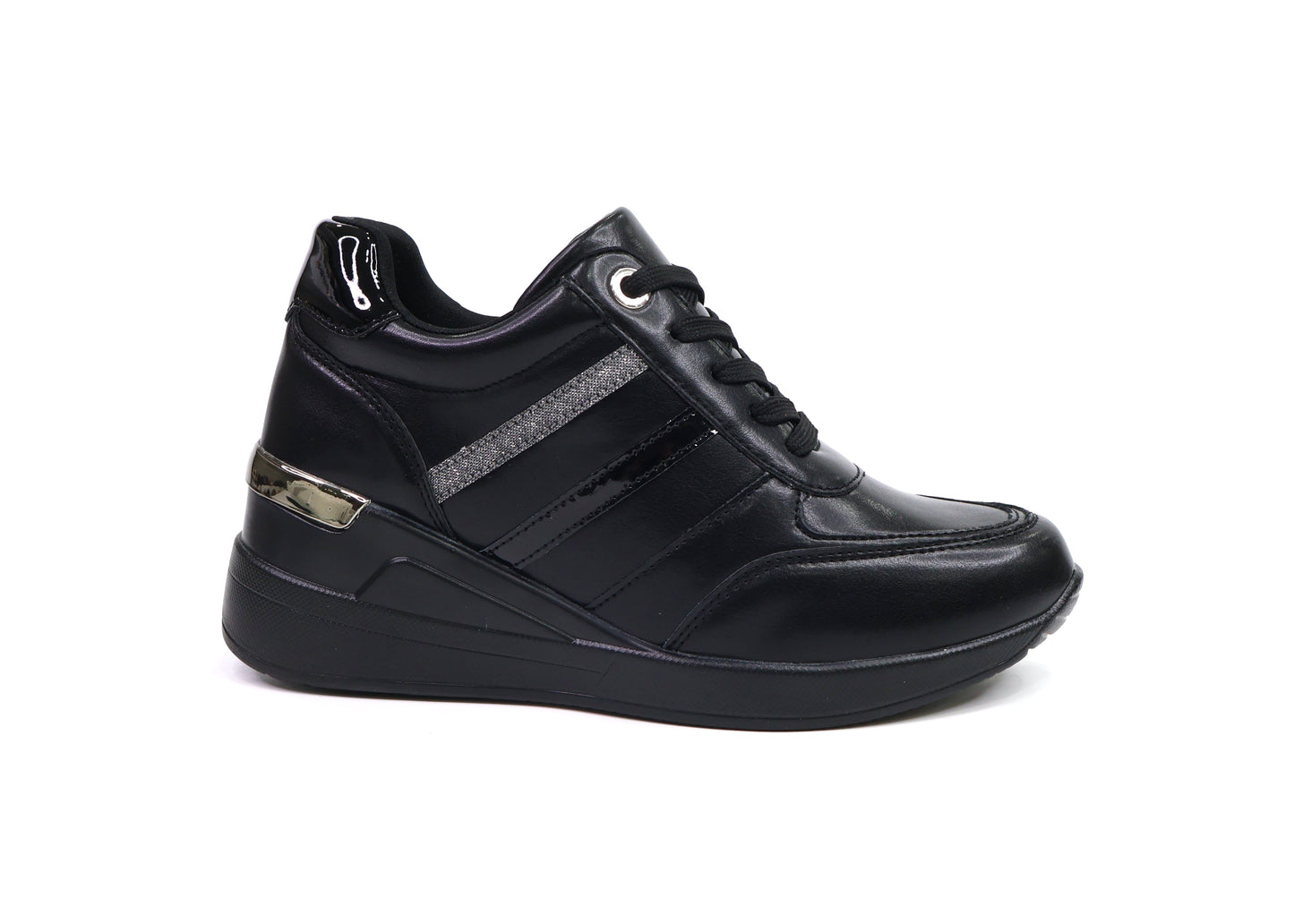 RIKELI140B-BLK TENIS CASUALES RIKELI CMS 3