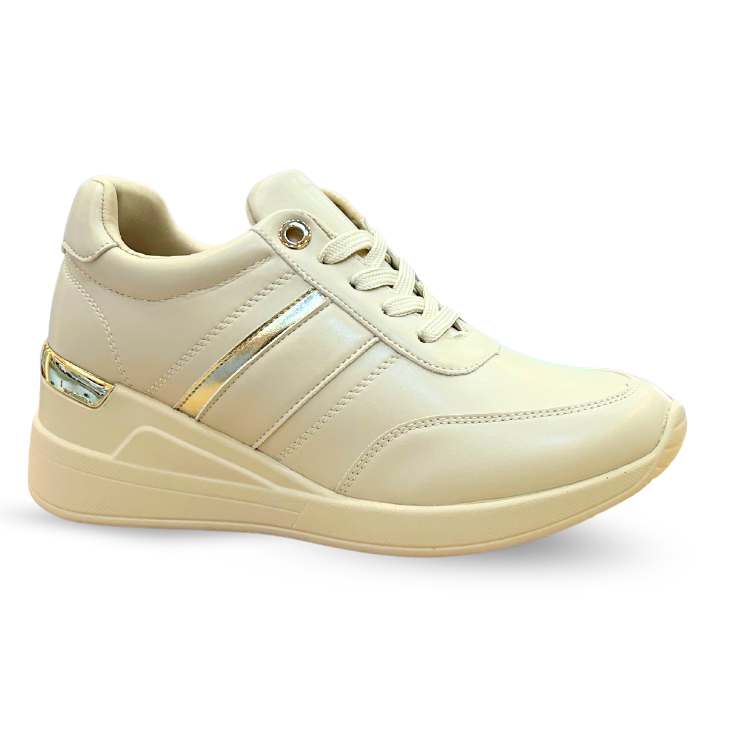 RIKELI141B-BGE GLD TENIS CASUALES RIKELI CMS 4