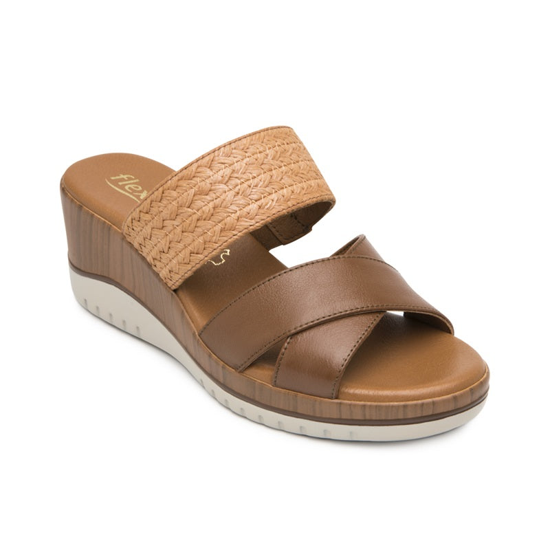 113324 SANDALIAS CUÑA EMILY Tan