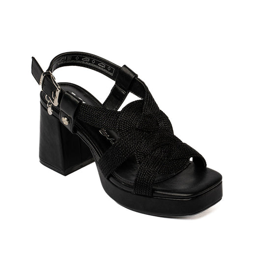 142337 CASUAL SANDALIAS CMS 8 Negro