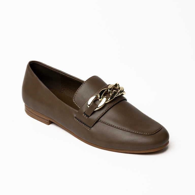 18654-22 CASUAL FLAT MOCASÍN Marron 36