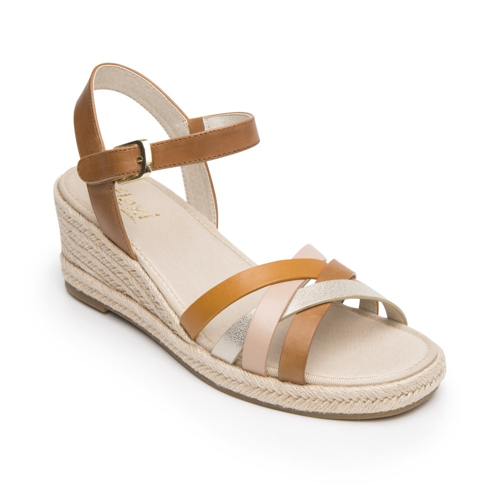 135402 SANDALIAS CUÑA MERIDA Tan