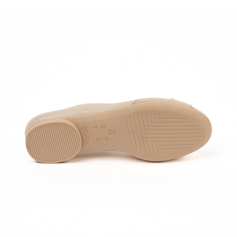 23-62403 CASUAL BALLERINA CMS 2 Crema