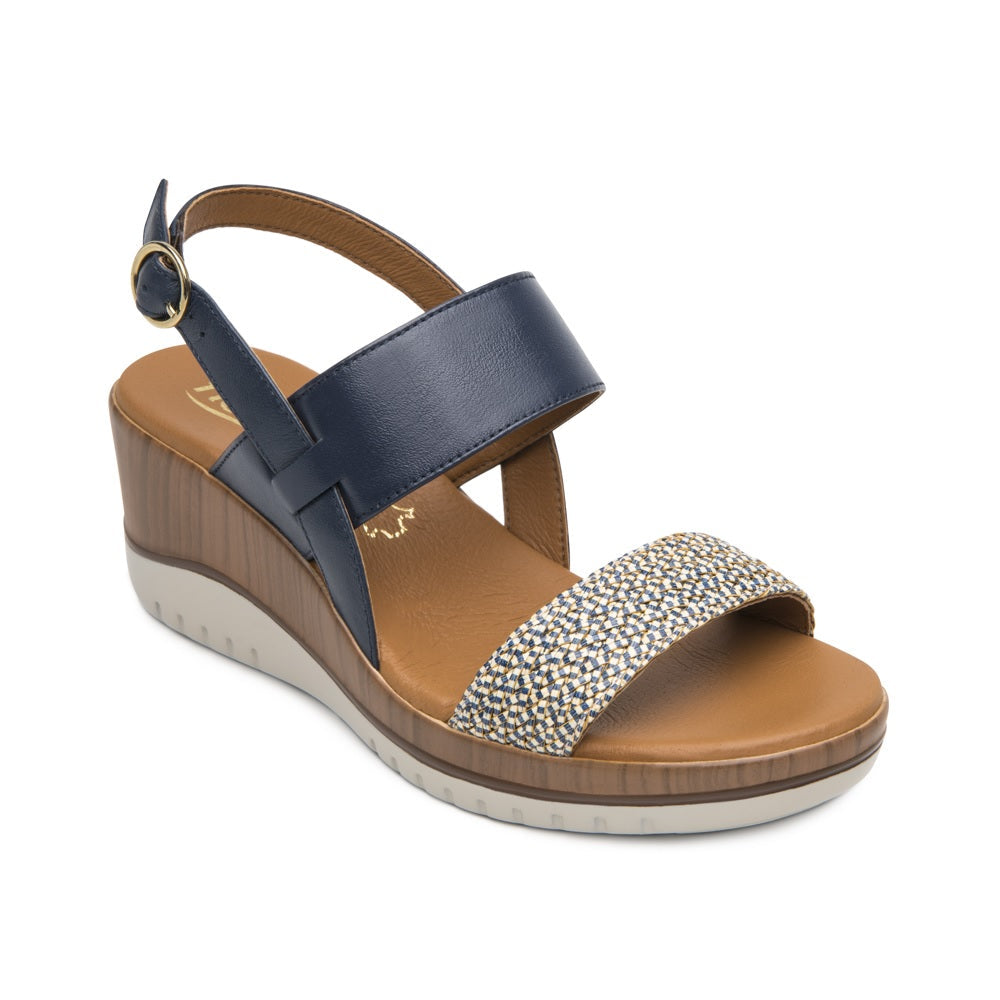 113325 SANDALIAS CUÑA EMILY Azul