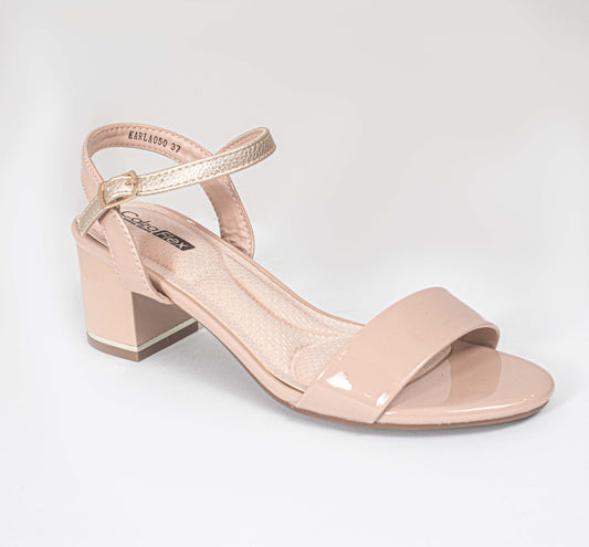 KARLA050LA CASUAL SANDALIAS CON HEBILLA Beige