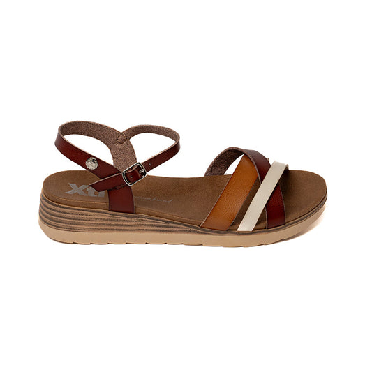 142848 CASUAL SANDALIAS CMS 4 Marron