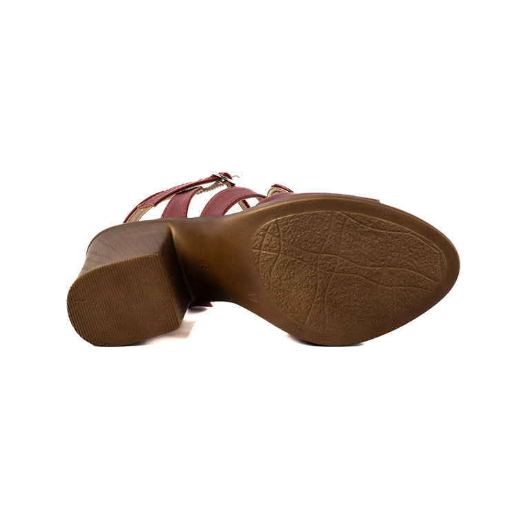 RK 292-22 SANDALIAS TACÓN CMS 10 Vino