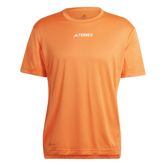 HZ6259 T-SHIRT ADIDAS TRAINING HOMBRE NARANJA