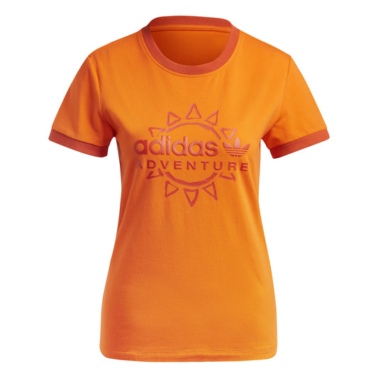 IC5525 T-SHIRT ADIDAS ORIGINALS MUJER NARANJA