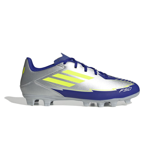 IH0916 TACOS DE FÚTBOL ADIDAS HOMBRE PLATEADO