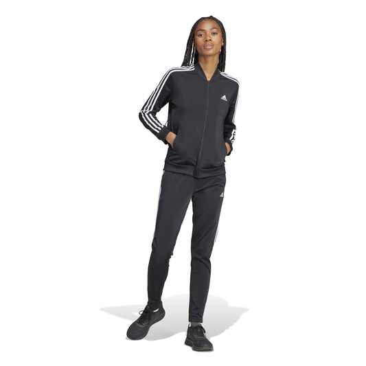 IJ8781 CONJUNTO DE SUDADERO Y LICRA ADIDAS SPORTSWEAR MUJER NEGRO