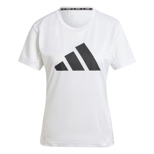 IN0111 T-SHIRT ADIDAS RUNNING MUJER BLANCO
