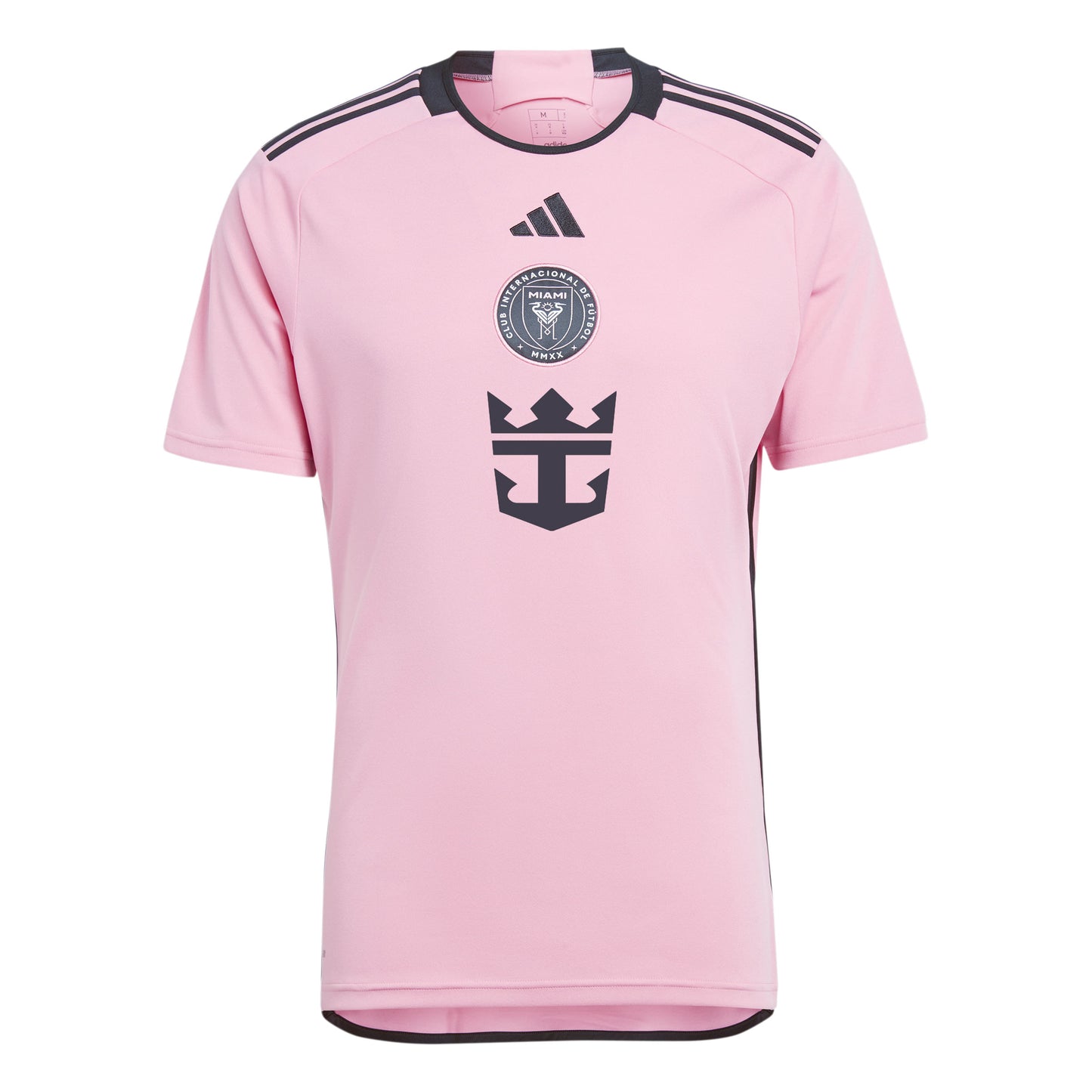 IU0190 CAMISOLA MANGA CORTA HOME ADIDAS HOMBRE ROSADO