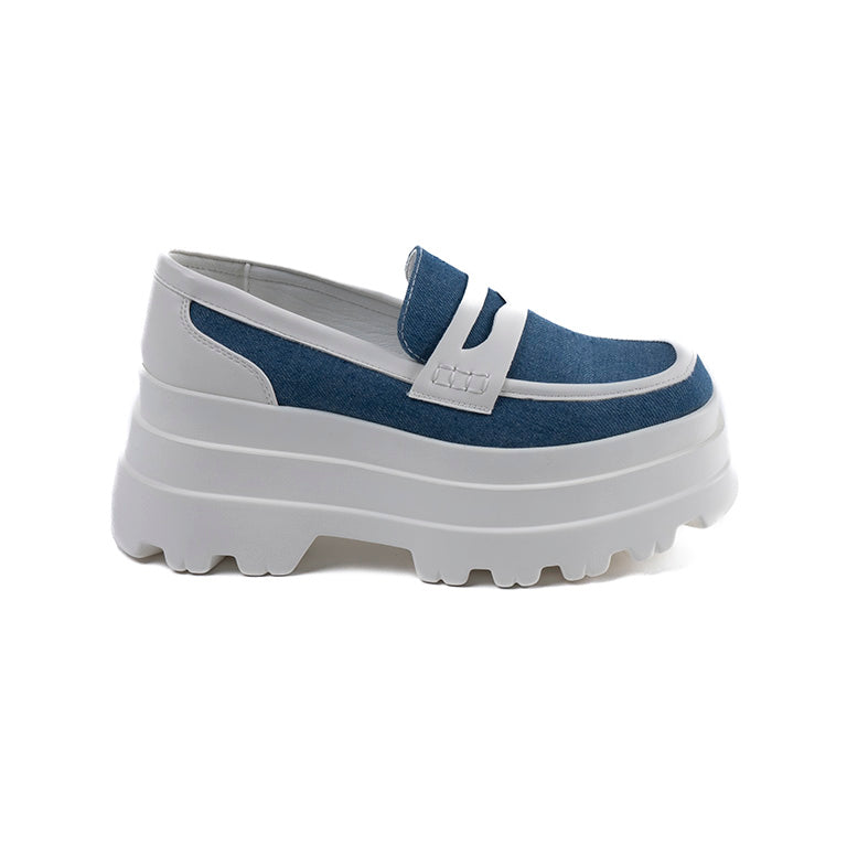 TD19 FLAT MOCASÍN Azul