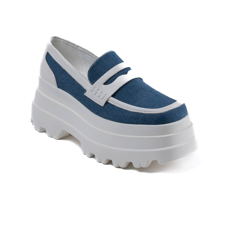 TD19 FLAT MOCASÍN Azul