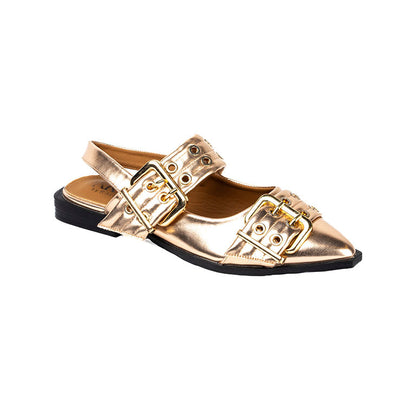 RIKELI82A CASUAL BALLERINA FLAT Bronce