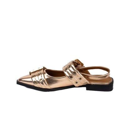 RIKELI82B CASUAL BALLERINA FLAT Bronce