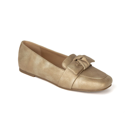 23499-01A MOCASINES CASUALES Oro