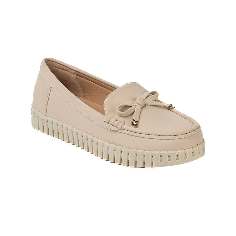RIKELI104B MOCASINES CASUALES Beige