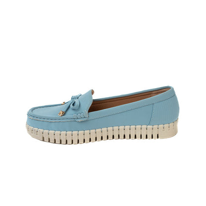 RIKELI104B MOCASINES CASUALES Celeste