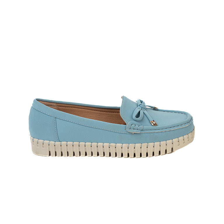 RIKELI104B MOCASINES CASUALES Celeste