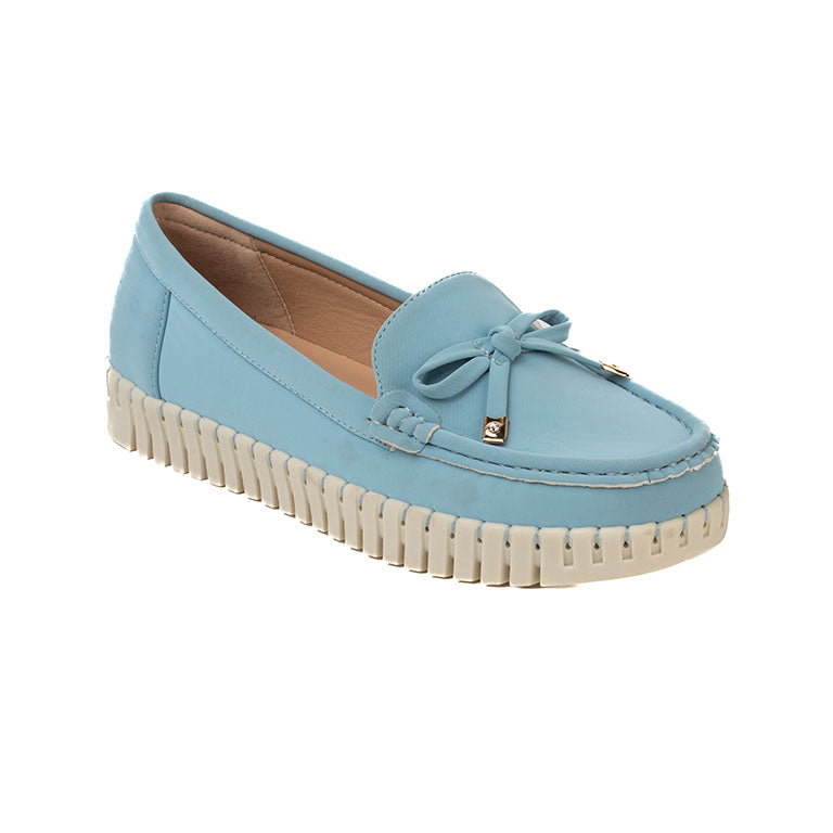 RIKELI104A MOCASINES CASUALES Celeste