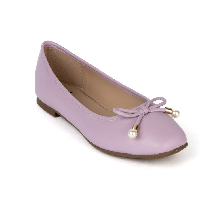 RIKELI107B BALLERINA FLAT Lila
