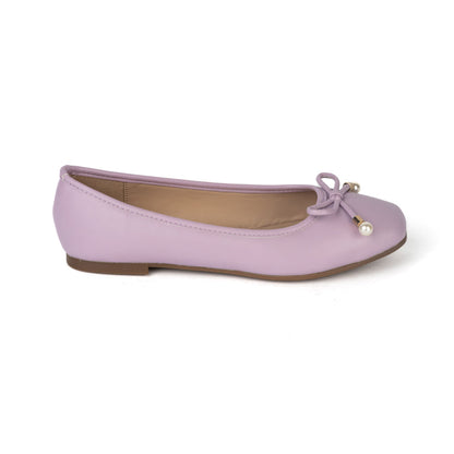 RIKELI107B BALLERINA FLAT Lila