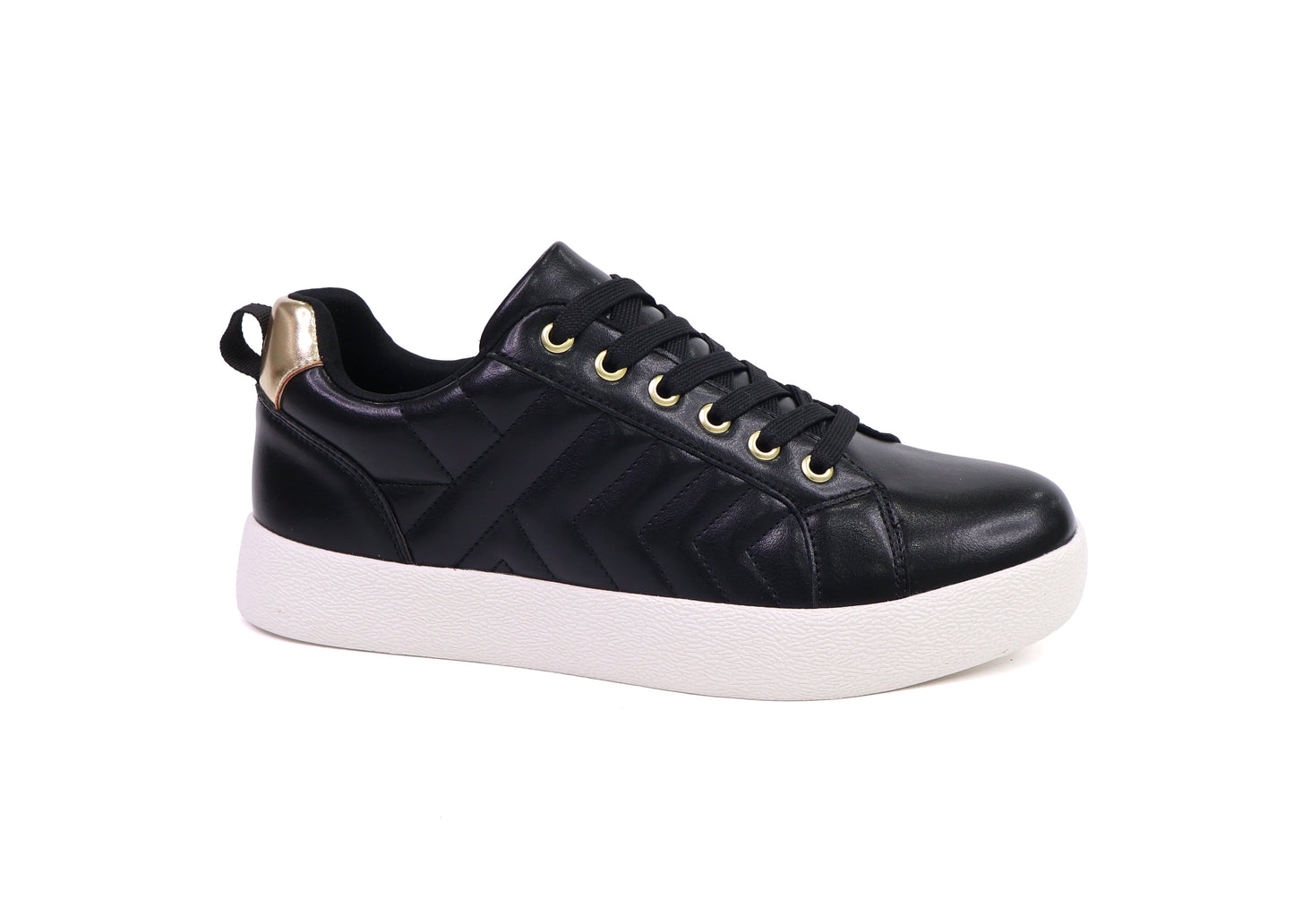 RIKELI139B-BLK GLD TENIS CASUALES RIKELI CMS 3