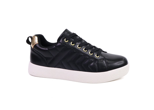 RIKELI139B-BLK GLD TENIS CASUALES RIKELI CMS 3