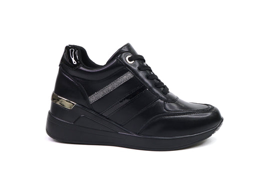 RIKELI140B-BLK TENIS CASUALES RIKELI CMS 3