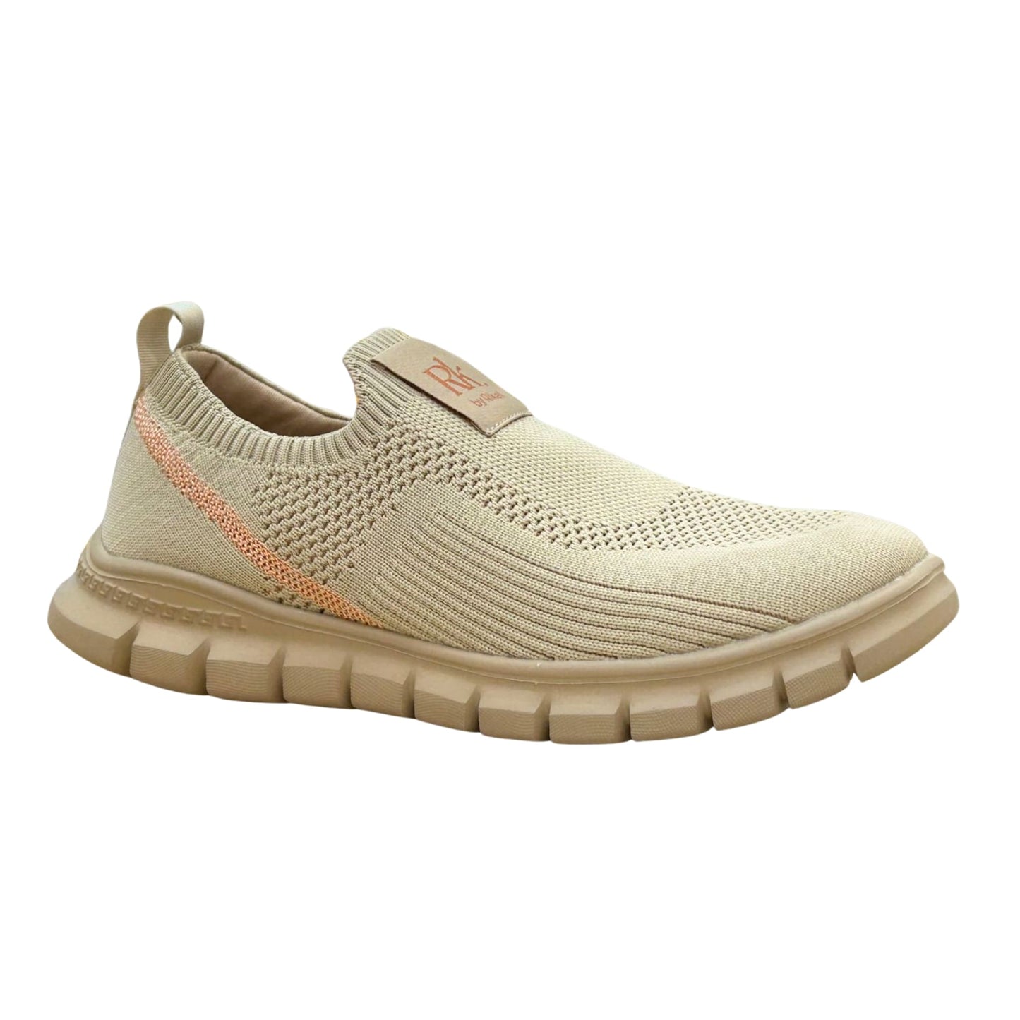 T032 TENIS FLAT Beige