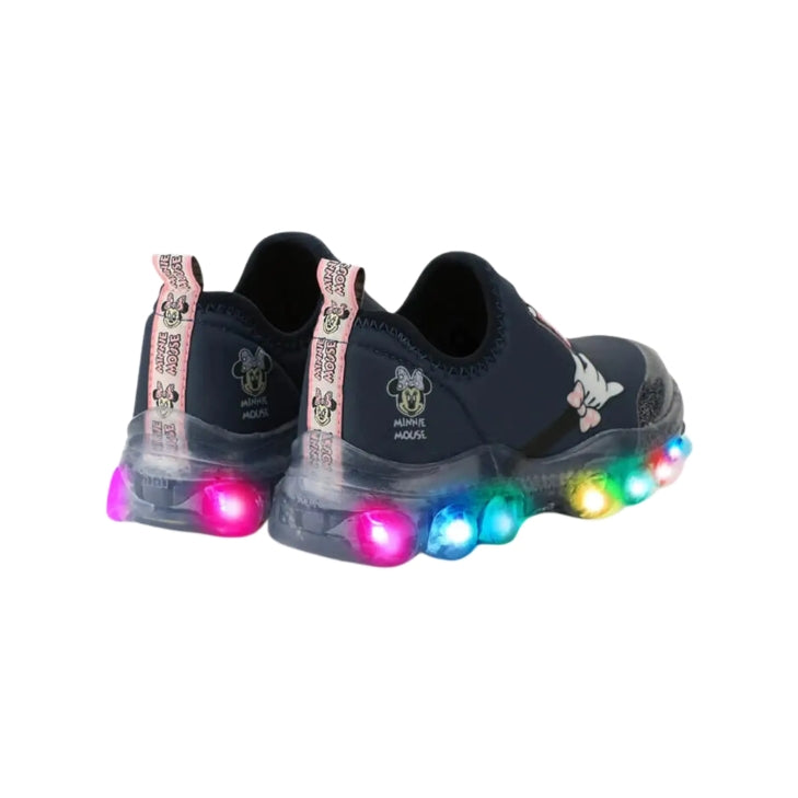 1217087 TENIS DE LUCES MINNIE DE DISNEY Azul