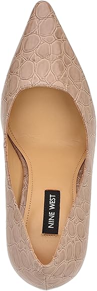 TACÓN NINE WEST BROWN