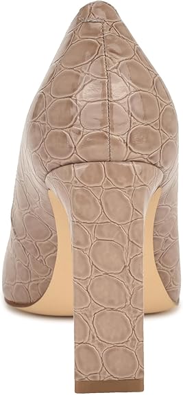 TACÓN NINE WEST BROWN