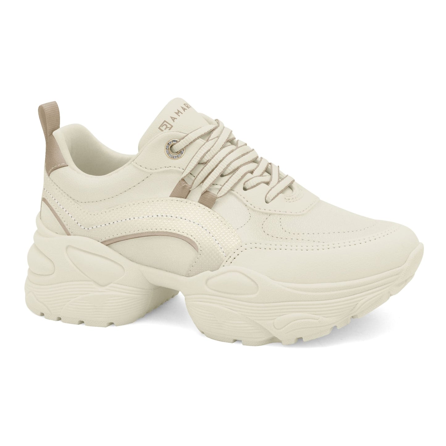 25-82202 TENIS PLATAFORMA Beige