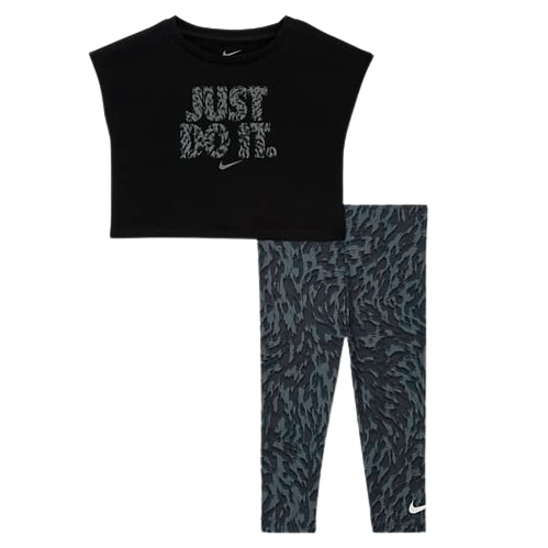 36L777 CONJUNTO T-SHIRT Y LICRA NIKE NIÑA