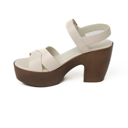 20587 SANDALIAS FLAT SANDALIAS Blanco