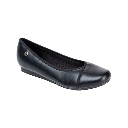 RIKELI100A CASUAL BALLERINA FLAT Negro