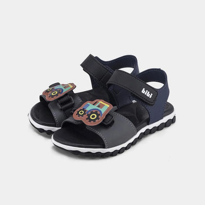 1103250 CASUAL SANDALIAS FLAT Azul
