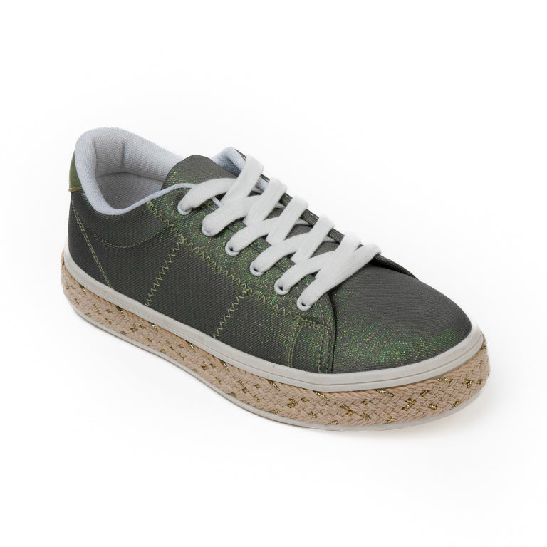 CY-230761 CASUAL FLAT MOCASÍN Verde