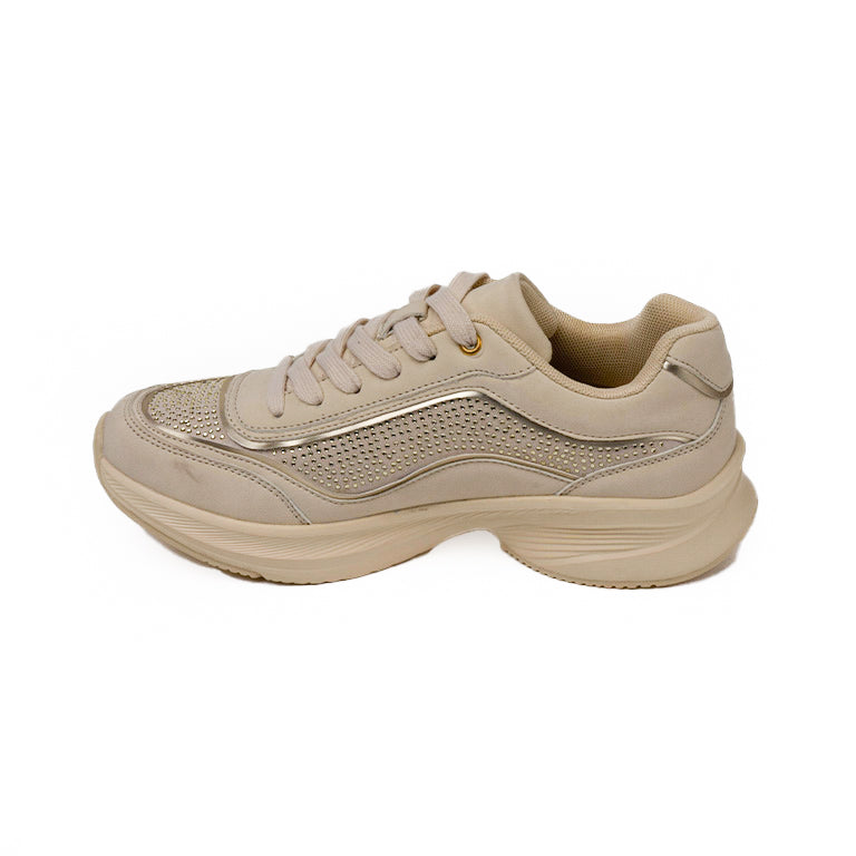 CY-230254-1 CASUAL FLAT MOCASÍN Beige