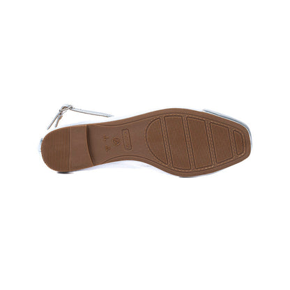 RIKELI76A CASUAL BALLERINA FLAT Plateado