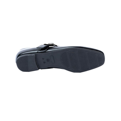 RIKELI77A CASUAL BALLERINA FLAT Negro