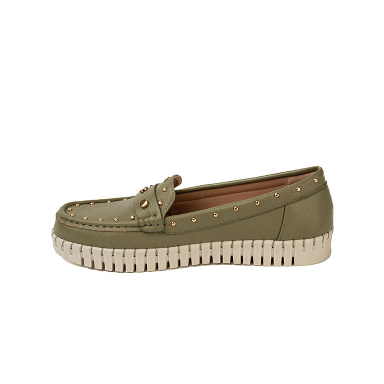RIKELI110B CASUAL MOCASINES CMS 2 Verde