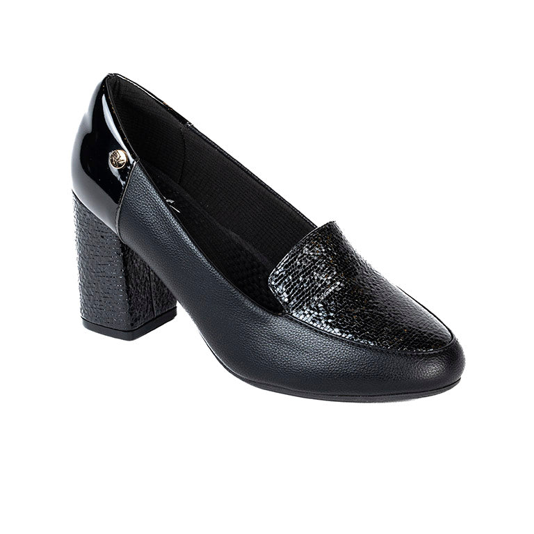 RIKELI103A CASUAL CASUALES TACÓN Negro
