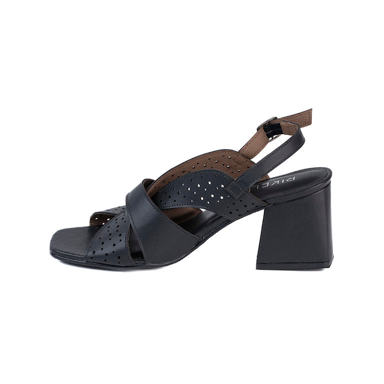 RK 316-36 SANDALIAS TACÓN CMS 7 Negro