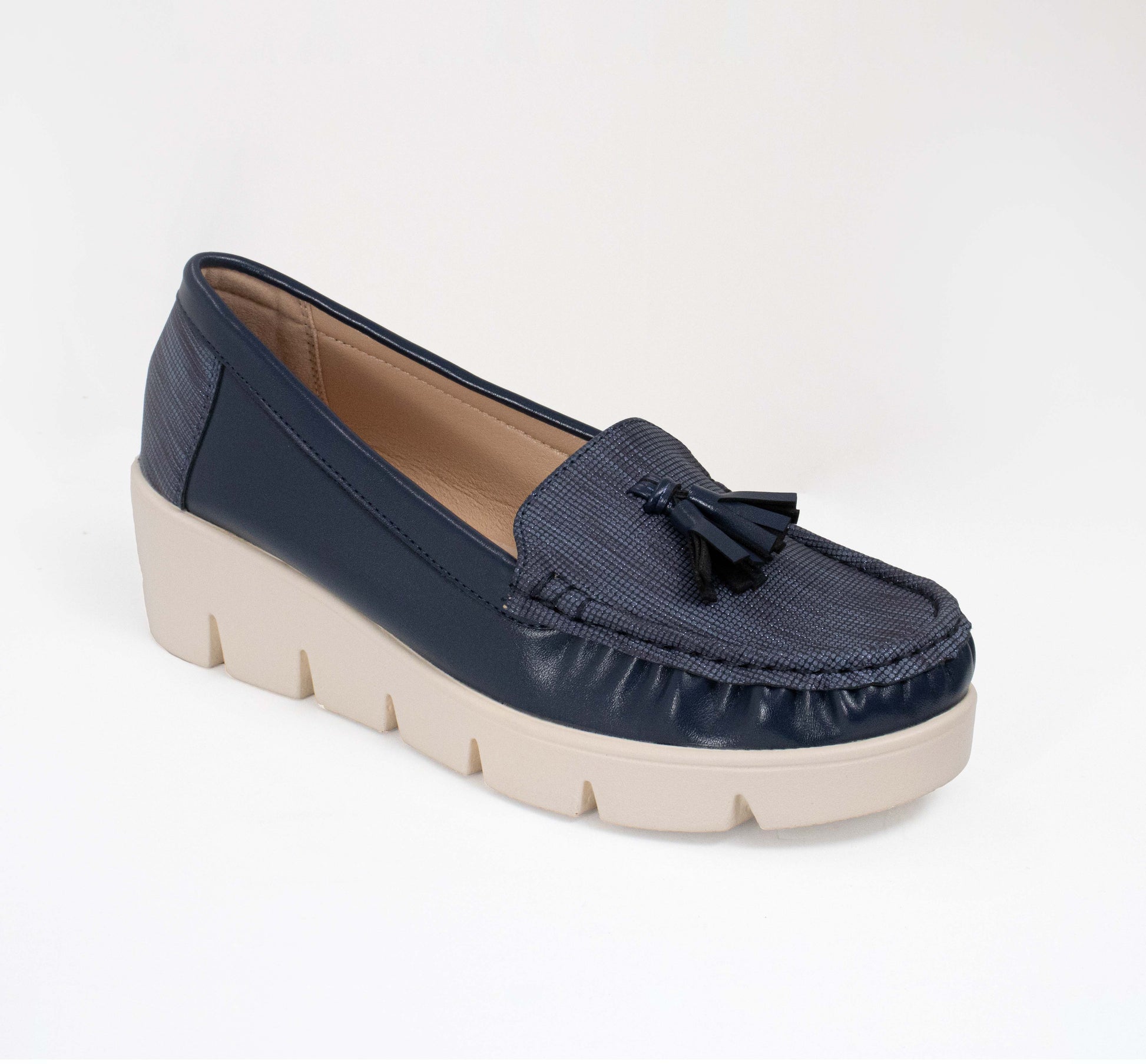 JESSICA091LA CASUAL MOCASINES CASUAL Azul