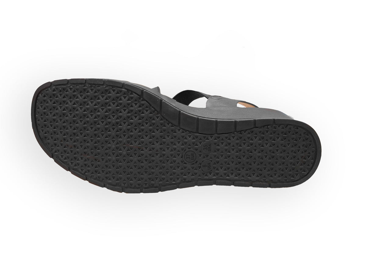 RIKELI93A CASUAL CASUALES PLATAFORMA Negro