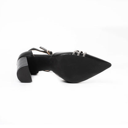 CY-240502 FIESTA TACÓN TACÓN Negro